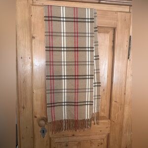Cejon Burberry Look Plaid Italian Made Unisex Scarf - Beautiful & Warm